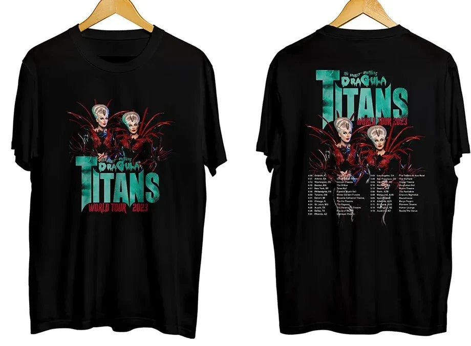Boulet Brothers DraGula Titans World Tour 2023 - Adult & Kids T-Shirts, Sweatshirts & Hoodies apparel design preview 1