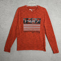 Aeropostale Mens Medium Orange Chambray Polyester - Adult & Kids T-Shirts, Sweatshirts & Hoodies apparel design preview 1