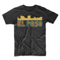 Men's El Paso Retro Vintage Style Texas Skyline - Adult & Kids T-Shirts, Sweatshirts & Hoodies apparel design preview 1