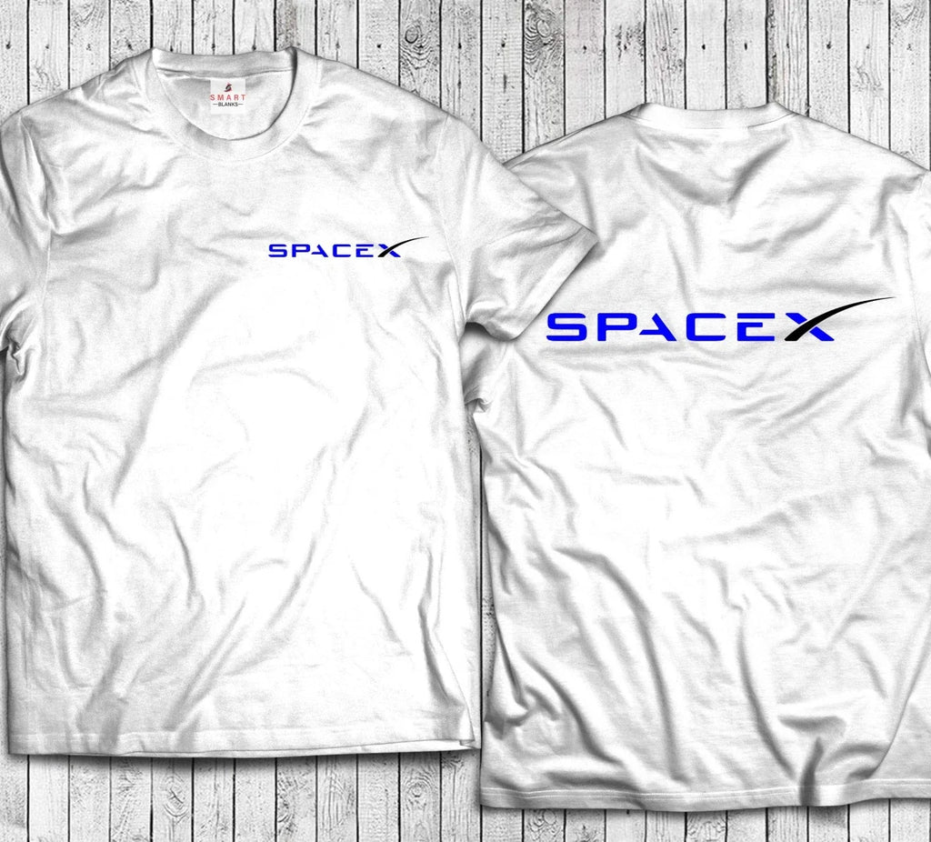 SpaceX Front and Back Print NASA Elon Musk Tesla - Adult & Kids T-Shirts, Sweatshirts & Hoodies apparel design preview 1