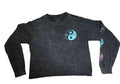 Fifth Sun Women's M NASA Yin Yang Graphic Crop Washed - Adult & Kids T-Shirts, Sweatshirts & Hoodies apparel design preview 1