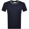 LACOSTE PIQUE COTTON TIPPED NAVY BLUE SIZE (8) 3XL - Adult & Kids T-Shirts, Sweatshirts & Hoodies apparel design preview 1