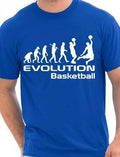 Evolution of Basketball Sport Mens Size S-XXL - Adult & Kids T-Shirts, Sweatshirts & Hoodies apparel design preview 1