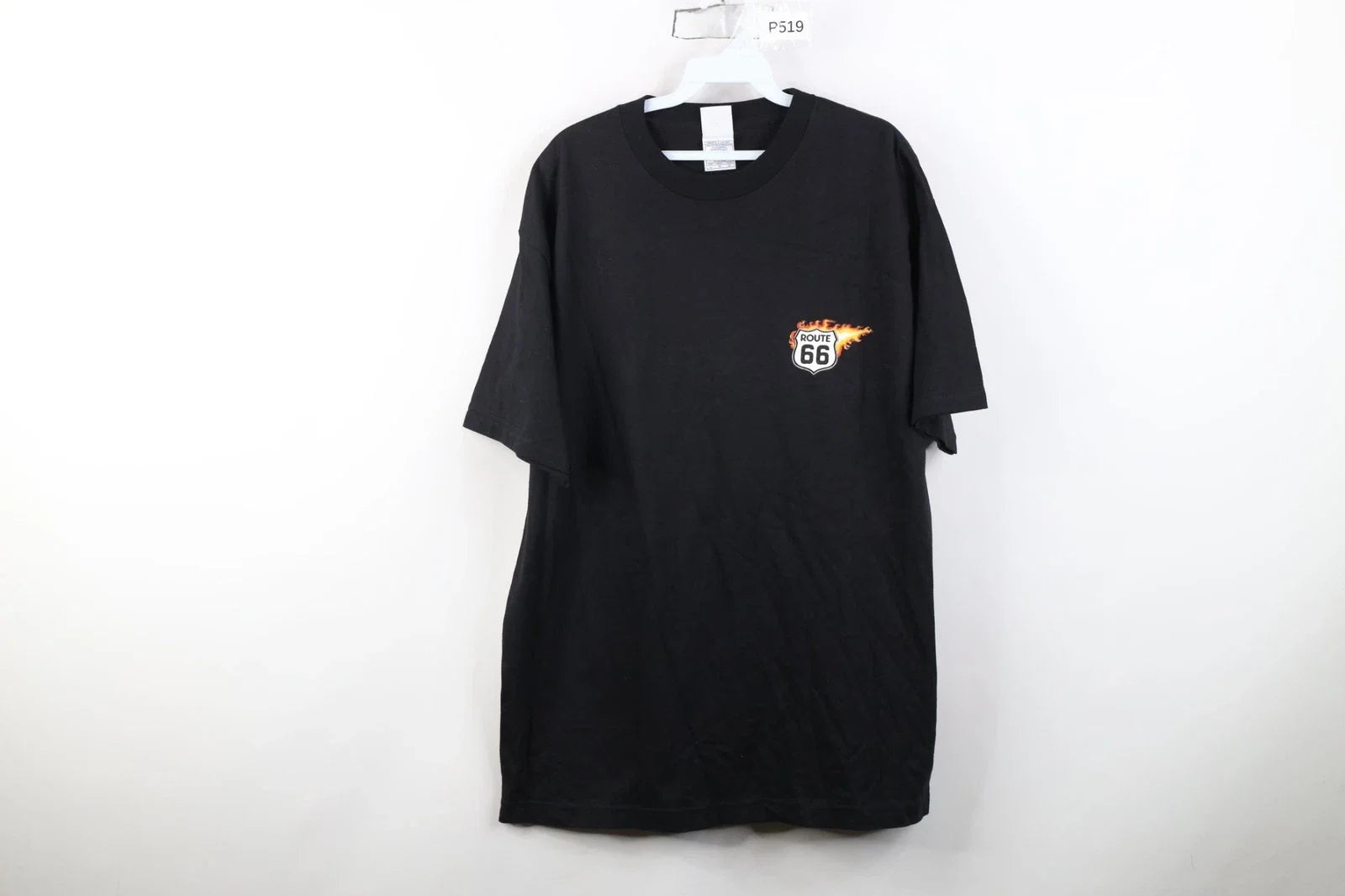Vtg Y2K Streetwear Mens Large Route 66 Mean Streets - Adult & Kids T-Shirts, Sweatshirts & Hoodies apparel design preview 1