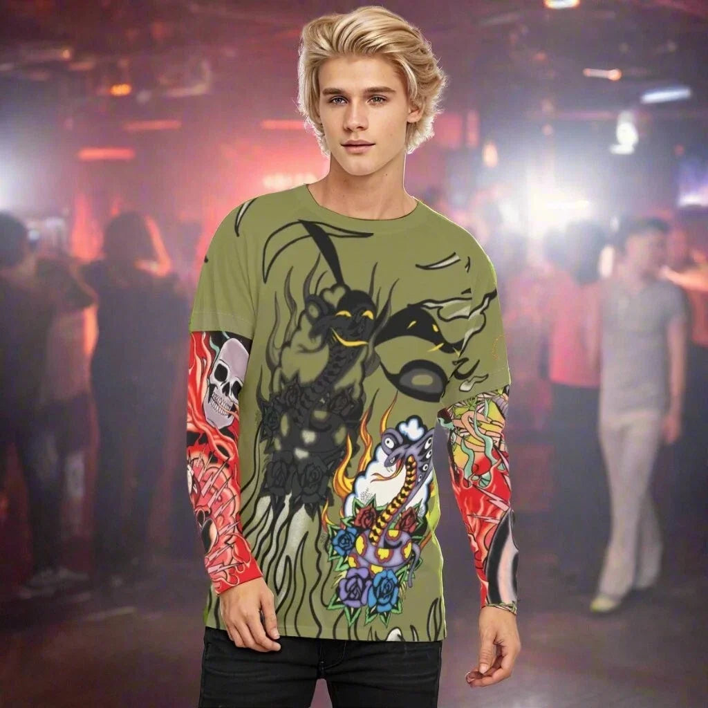 Stefon Costume With Simulated Double Sleeves Stephon - Adult & Kids T-Shirts, Sweatshirts & Hoodies apparel design preview 1