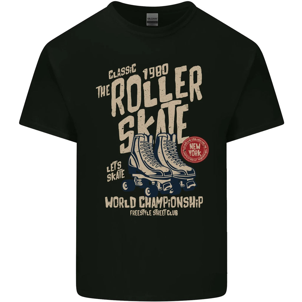 Roller Skate Retro Skating Boots Mens Light Cotton - Adult & Kids T-Shirts, Sweatshirts & Hoodies apparel design preview 1