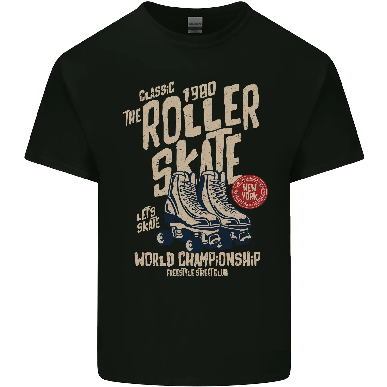 Roller Skate Retro Skating Boots Mens Light Cotton - Adult & Kids T-Shirts, Sweatshirts & Hoodies apparel design preview 1