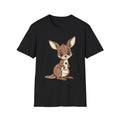 Kangaroo Heart Cute Cartoon Black Kawaii Animal - Adult & Kids T-Shirts, Sweatshirts & Hoodies apparel design preview 1