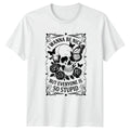 I Wanna Be Nice But Everyone Gothic Skull Attitude - Adult & Kids T-Shirts, Sweatshirts & Hoodies apparel design preview 1