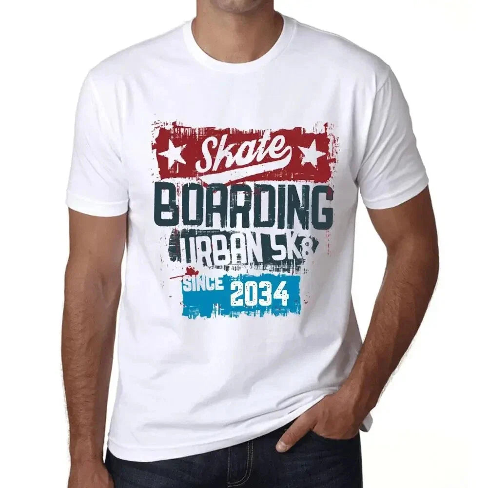 Men's Graphic Urban Skateboard Since 2034 - Adult & Kids T-Shirts, Sweatshirts & Hoodies apparel design preview 1