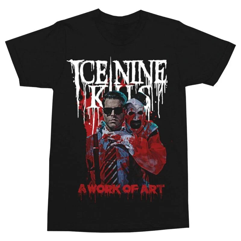 Ice Nine Kills Band A Work Of Art S to 5XL 2F1477 - Adult & Kids T-Shirts, Sweatshirts & Hoodies apparel design preview 1