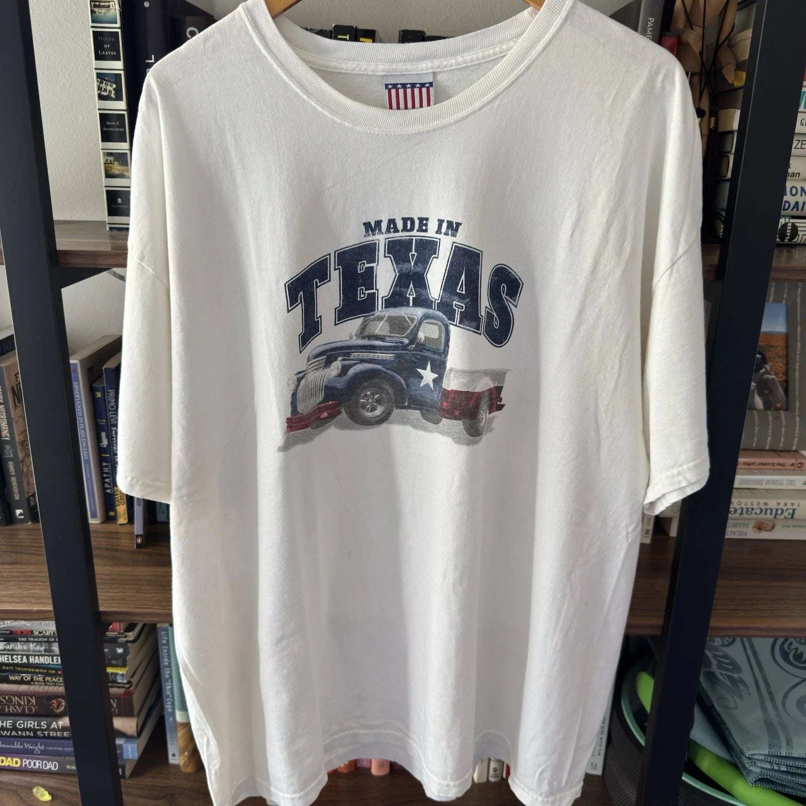 Vintage Y2K Made In Texas Pick up Truck Size 2XL USA - Adult & Kids T-Shirts, Sweatshirts & Hoodies apparel design preview 1