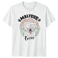 Maltese Lover Dog Breed Pet Birthday Gift For Him And - Adult & Kids T-Shirts, Sweatshirts & Hoodies apparel design preview 1