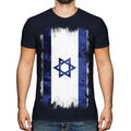 ISRAEL GRUNGE FLAG MENS TOP YISRAEL ISRAELI ISR?'?L - Adult & Kids T-Shirts, Sweatshirts & Hoodies apparel design preview 1