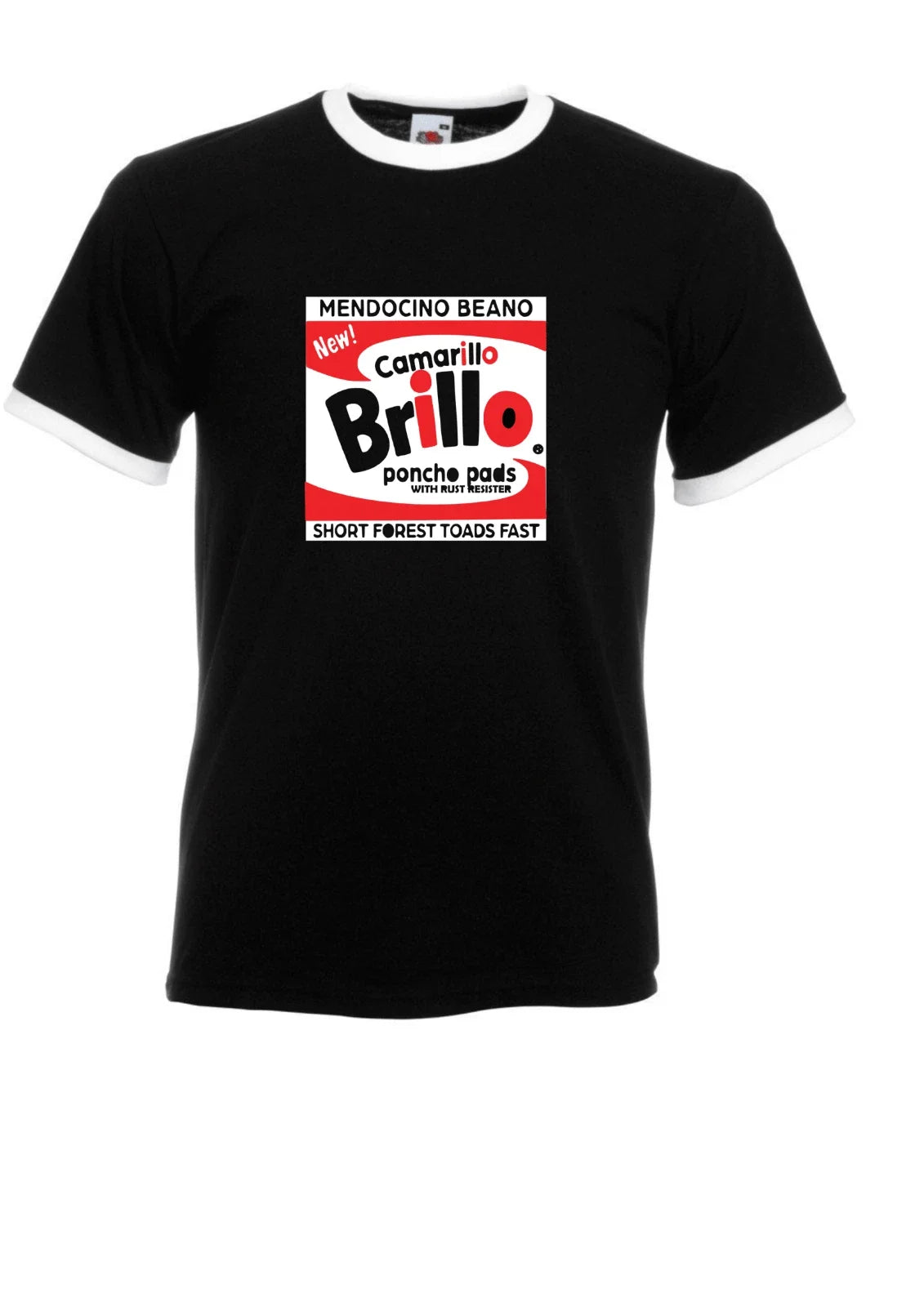 Frank Zappa Camarillo Brillo ringer - Adult & Kids T-Shirts, Sweatshirts & Hoodies apparel design preview 1