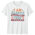 I Am Silently Correcting Your Teacher Gift For Him - Adult & Kids T-Shirts, Sweatshirts & Hoodies apparel design preview 1