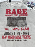 Rage Against the Machine Tour Full Size S-5XL - Adult & Kids T-Shirts, Sweatshirts & Hoodies apparel design preview 1