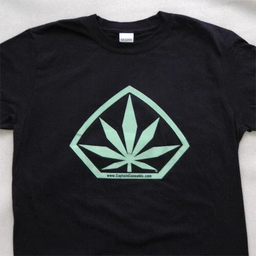 Captain Cannabis® Shield Medium Gildan Softstyle Ring - Adult & Kids T-Shirts, Sweatshirts & Hoodies apparel design preview 1