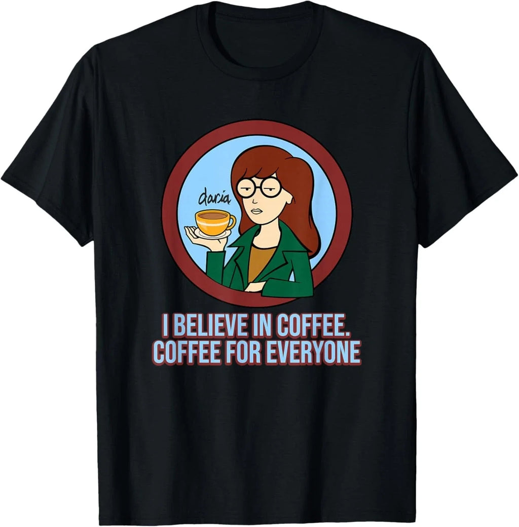 I Believe in Coffee for Everyone - Adult & Kids T-Shirts, Sweatshirts & Hoodies apparel design preview 1