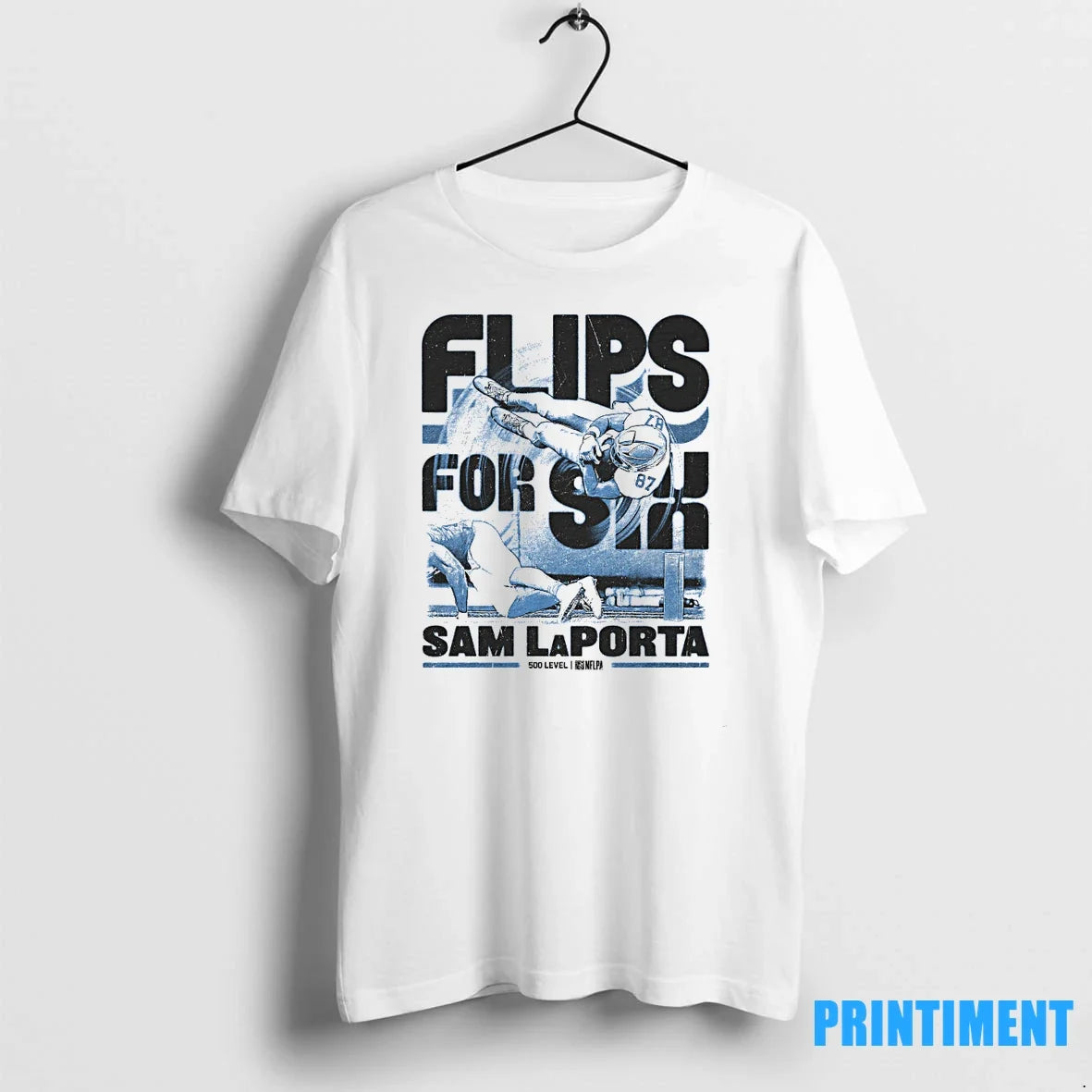 Sam Laporta Detroit Football 07 Sweater - Adult & Kids T-Shirts, Sweatshirts & Hoodies apparel design preview 1