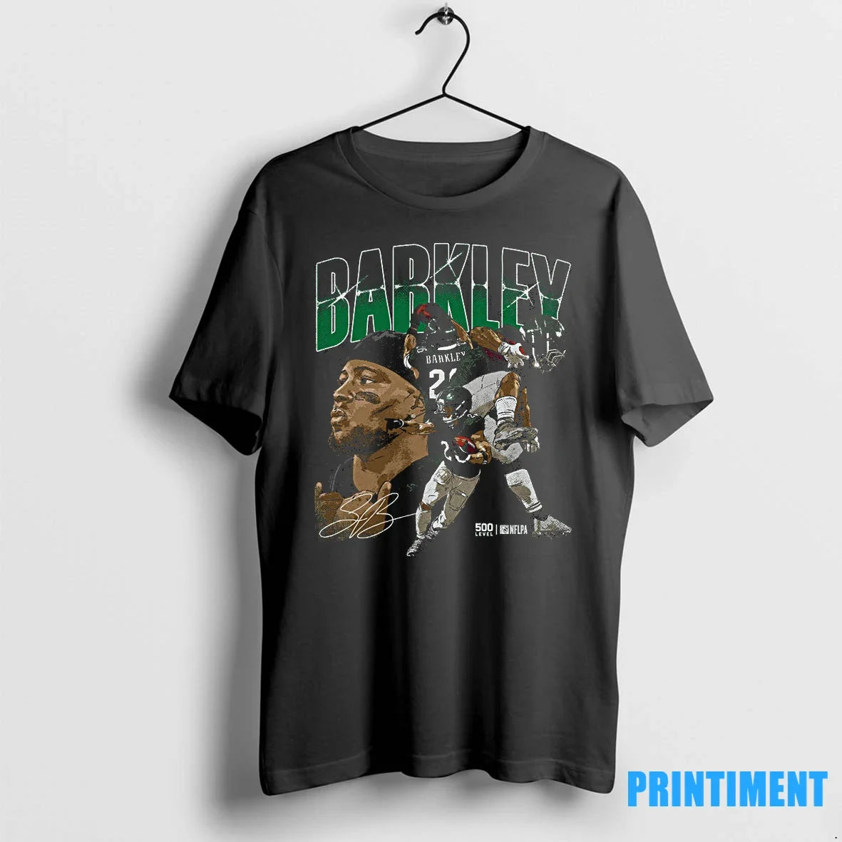 Saquon Barkley Philadelphia Football 27 Sweater - Adult & Kids T-Shirts, Sweatshirts & Hoodies apparel design preview 1