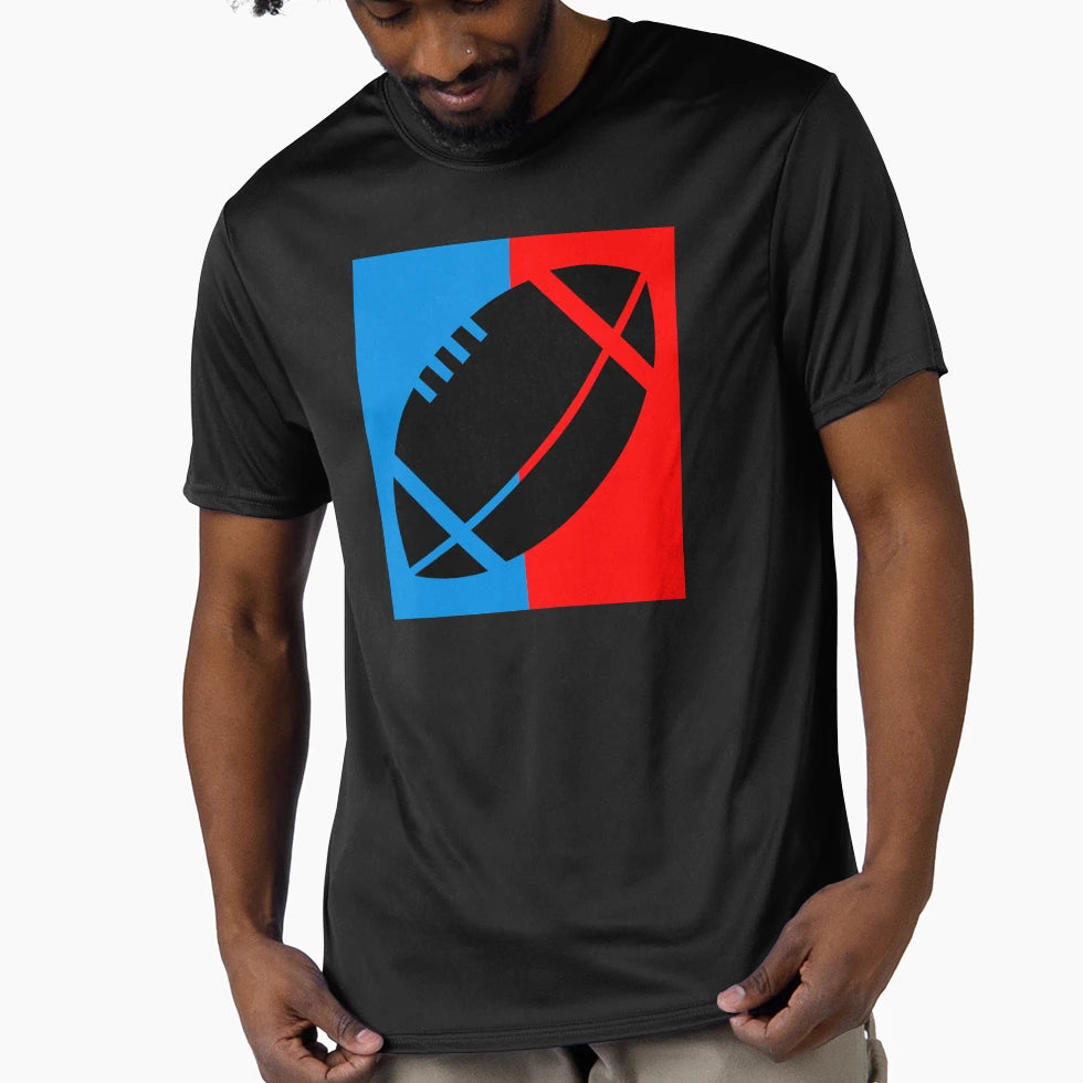 American Football Icon T-Shirt - Minimalist Print Unisex - T-Shirt, Sweatshirt, Hoodie
