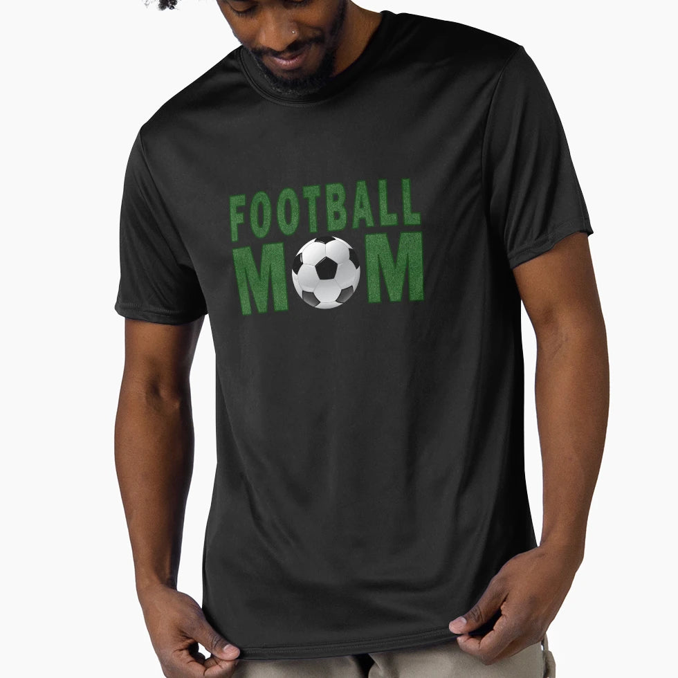 Football Mom Soccer Sports Mom Gift T-Shirt - Trendy Graphic for Adults - T-Shirt, Sweatshirt, Hoodie