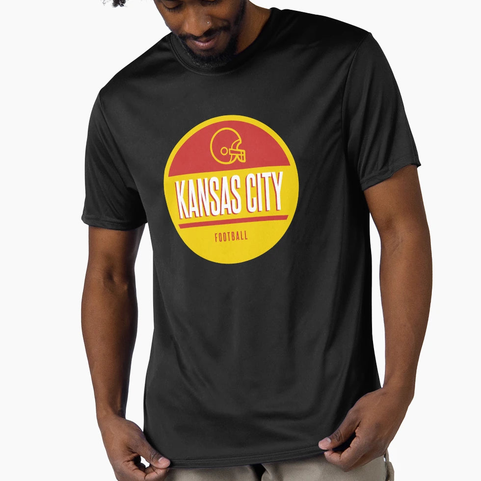 Kansas City Football T-Shirt - Unique Graphic for Adults - T-Shirt, Sweatshirt, Hoodie
