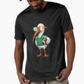 Tropical Football Fan Ibis T-Shirt - Novelty Apparel for Adults - T-Shirt, Sweatshirt, Hoodie