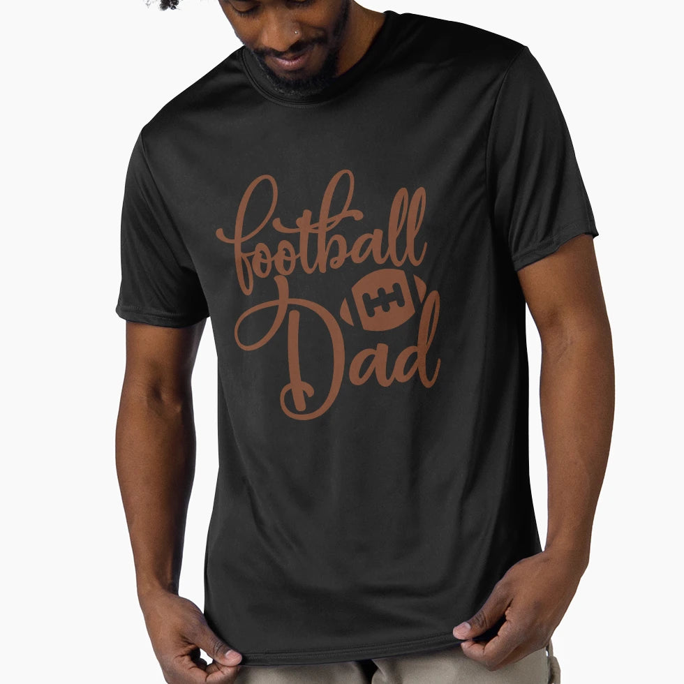 Football Dad T-Shirt - Fun Novelty Design for Adults - T-Shirt, Sweatshirt, Hoodie