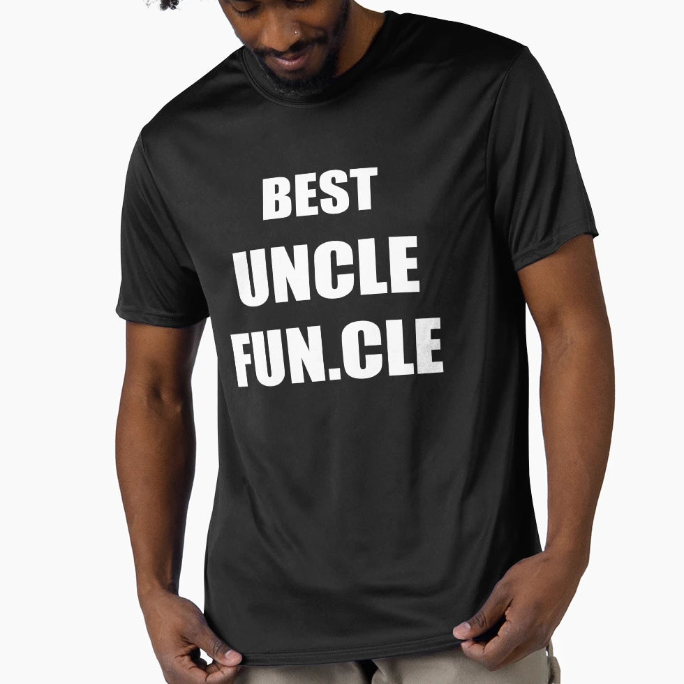 Best Uncle Funcle T-Shirt - Minimalist Print Men Women - T-Shirt, Sweatshirt, Hoodie