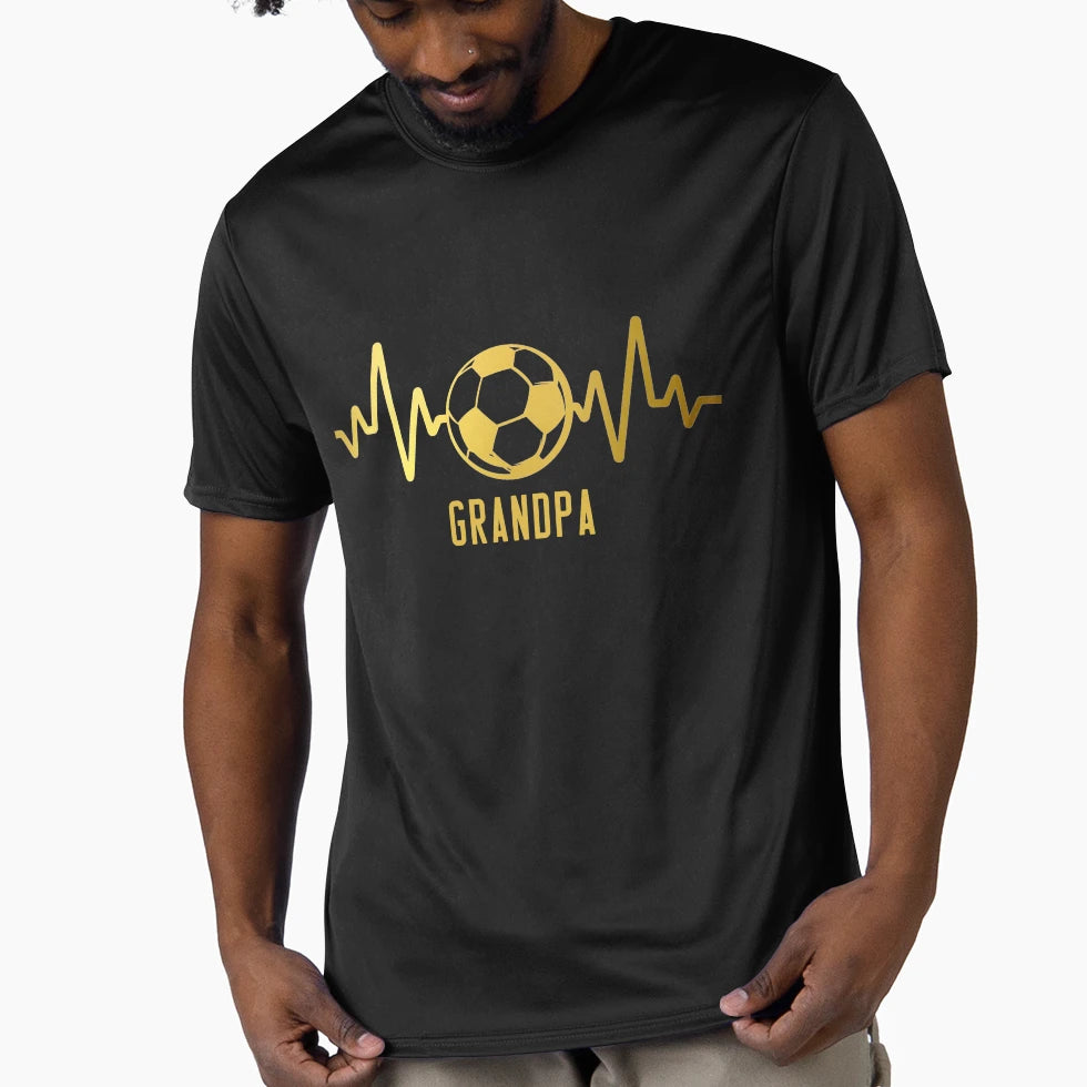 Soccer Grandpa T-Shirt - Fun Novelty Design for Adults - T-Shirt, Sweatshirt, Hoodie