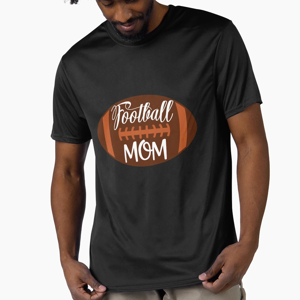 Football Mom T-Shirt - Fun Novelty Design Men Women - T-Shirt, Sweatshirt, Hoodie