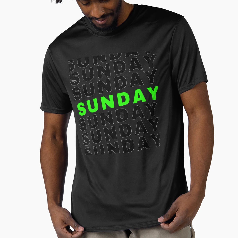 Sunday And Hoodie - Graphic Print for Adults - T-Shirt, Sweatshirt, Hoodie