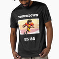 Throwback Football T-Shirt - Graphic Print Men Women - T-Shirt, Sweatshirt, Hoodie
