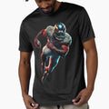 American Football Player T-Shirt - Aesthetic Graphic Unisex - T-Shirt, Sweatshirt, Hoodie