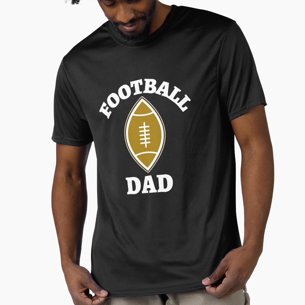 Football Lover Dad T-Shirt - Casual Everyday Wear for Adults - T-Shirt, Sweatshirt, Hoodie