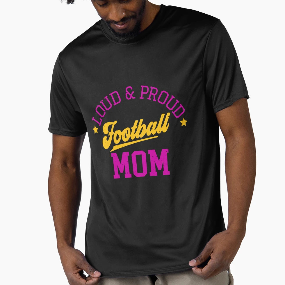 Football Mom T-Shirt - Novelty Apparel Unisex - T-Shirt, Sweatshirt, Hoodie