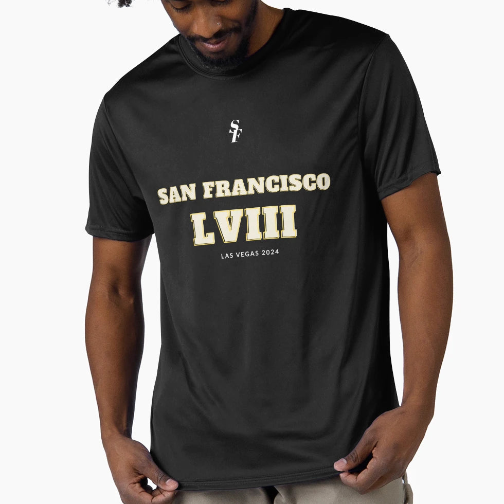 San Francisco Lviii 2024 T-Shirt - Aesthetic Graphic for Adults - T-Shirt, Sweatshirt, Hoodie