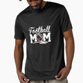 Proud Football Mom Supportive Mom T-Shirt - Custom Art Print Unisex - T-Shirt, Sweatshirt, Hoodie
