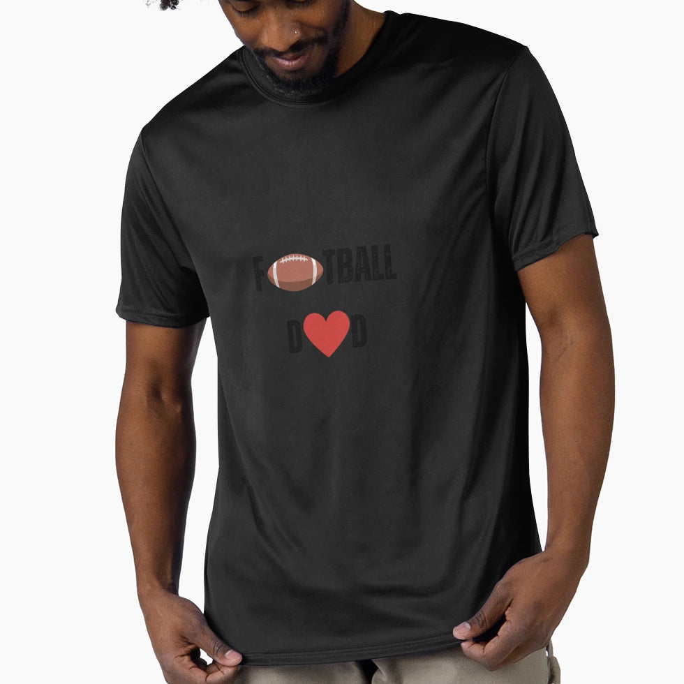 Football Dad T-Shirt - Custom Art Print for Adults - T-Shirt, Sweatshirt, Hoodie