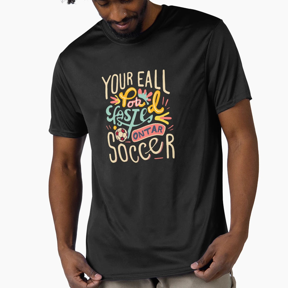 Soccer Football Ball T-Shirt - Aesthetic Graphic for Adults - T-Shirt, Sweatshirt, Hoodie
