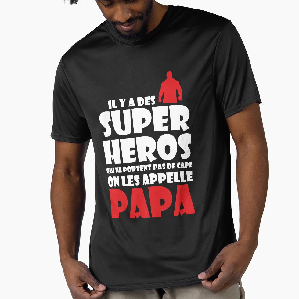 Dad Superheroes 2 T-Shirt - Unique Graphic for Adults - T-Shirt, Sweatshirt, Hoodie