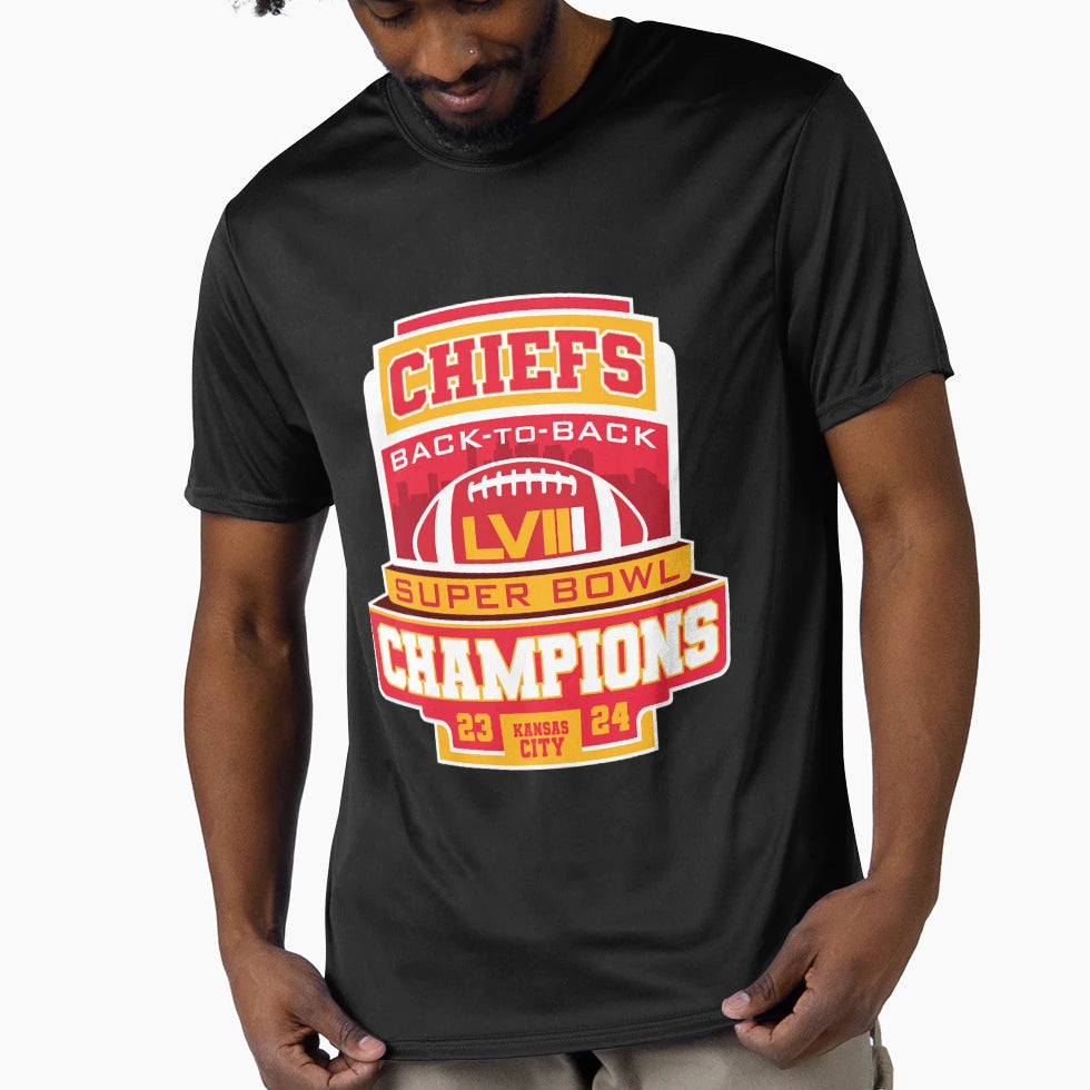 Art Kansas City Chiefs T-Shirt - Custom Art Print Unisex - T-Shirt, Sweatshirt, Hoodie
