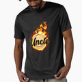 Uncle Baseball Player T-Shirt - Graphic Print Men Women - T-Shirt, Sweatshirt, Hoodie