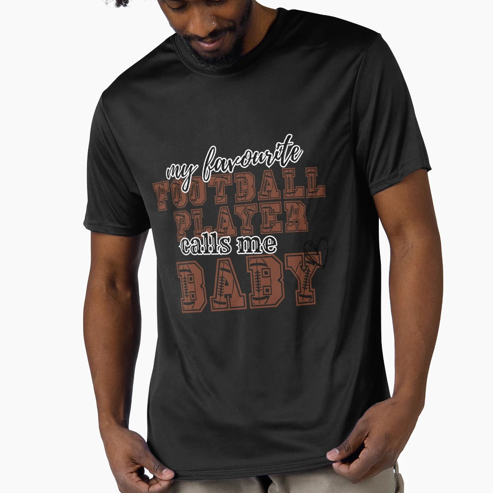 Girlfriends My Favourite Football Player T-Shirt - Streetwear Style Unisex - T-Shirt, Sweatshirt, Hoodie