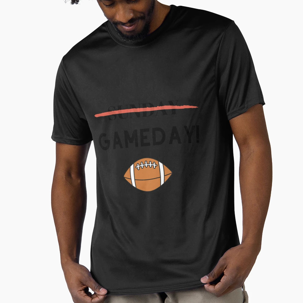 Its Gameday Football Time Gift T-Shirt - Minimalist Print for Adults - T-Shirt, Sweatshirt, Hoodie