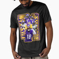JJ Football Star Artwork T-Shirt - Custom Art Print for Adults - T-Shirt, Sweatshirt, Hoodie