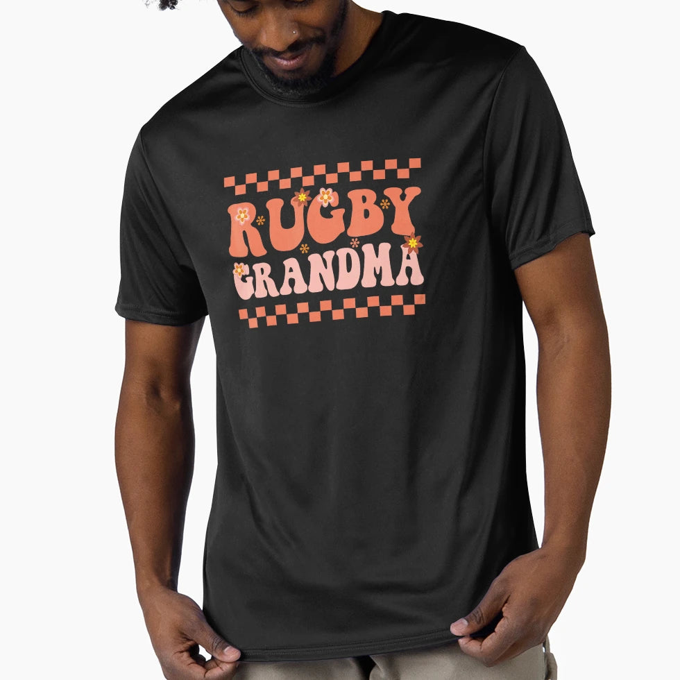 Rugby Grandma Funny Sports Lover Gift T-Shirt - Streetwear Style Unisex - T-Shirt, Sweatshirt, Hoodie
