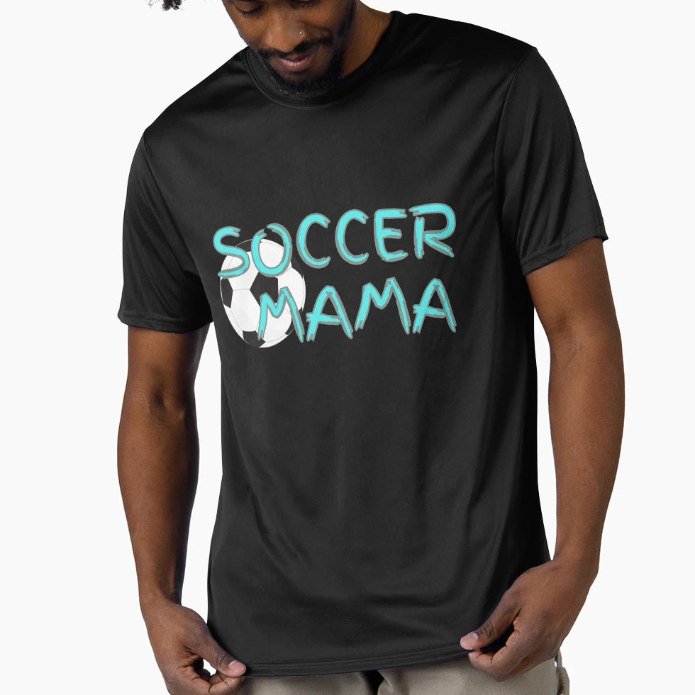 Soccer Mama Mom Mother Sports Gifts T-Shirt - Trendy Graphic for Adults - T-Shirt, Sweatshirt, Hoodie